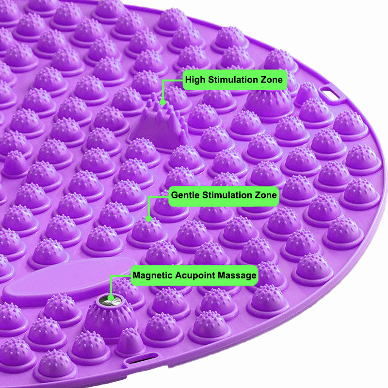 Foot Massage Acupressure Mat M - Pilates Yoga Mat Workout recension och pris