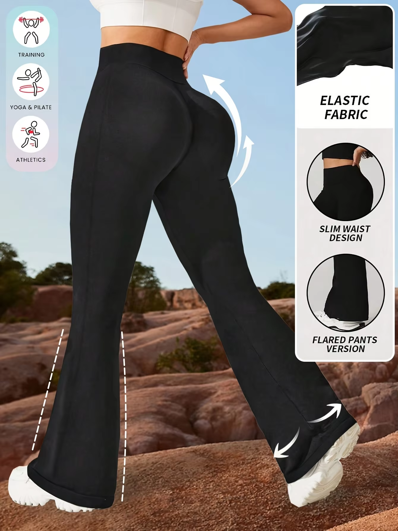 1Pair Yoga Socks Toeless Non-S - Pilates Yoga And Barre recension och pris