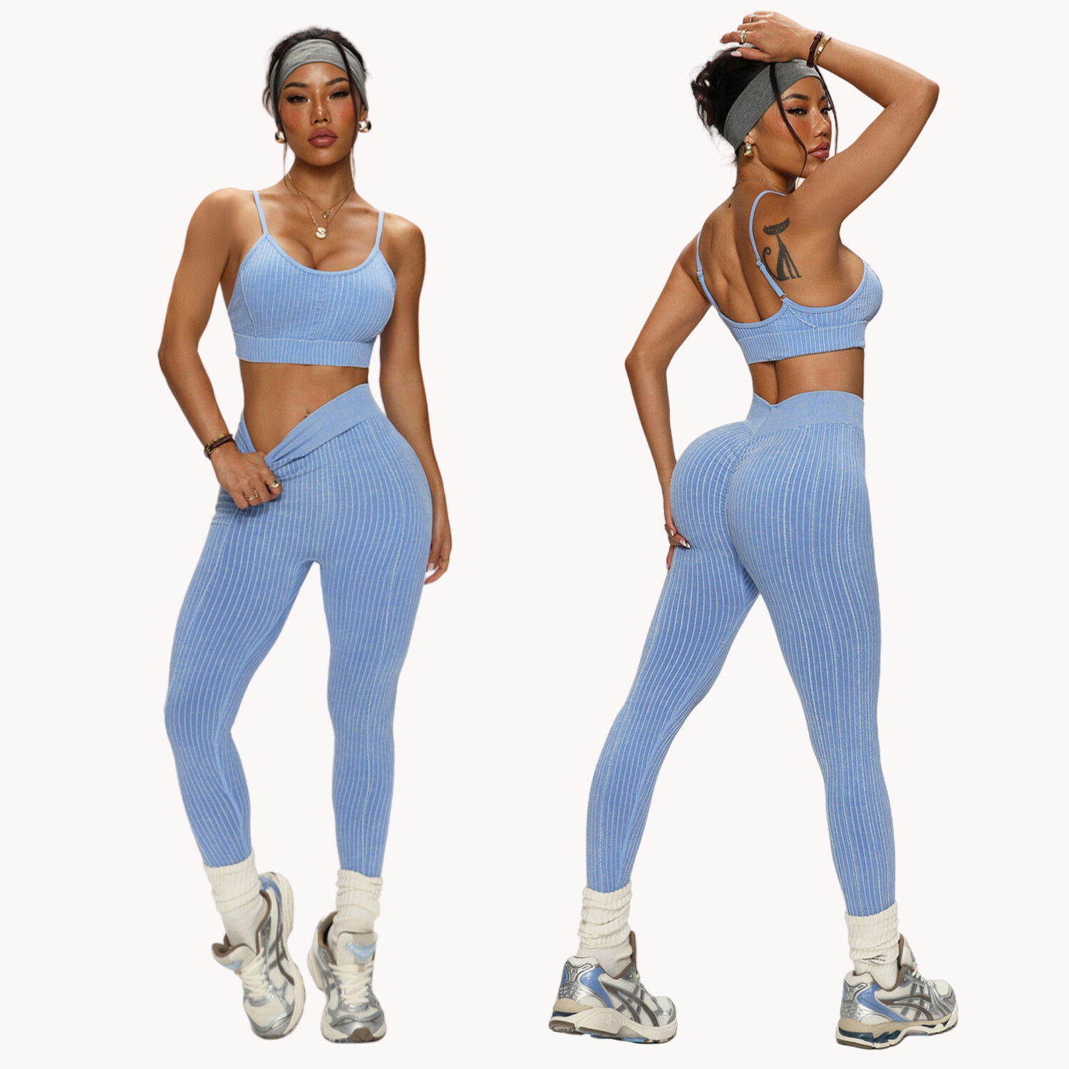 Women's Seamless Yoga Pants Se - Pilates Yoga Jacket recension och pris