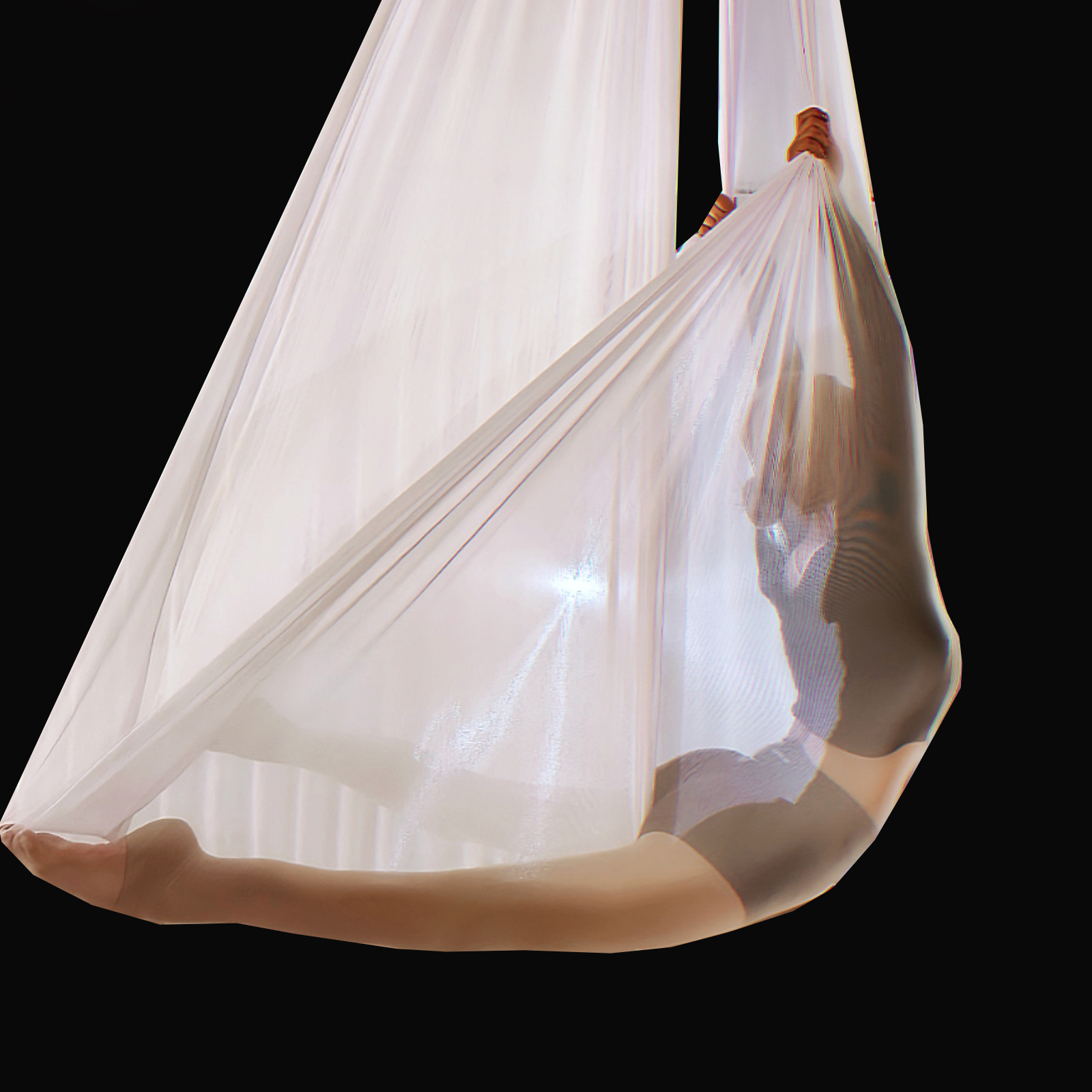 6-Meter Transparent Aerial Yog - Aerial Silk Hammock recension och pris